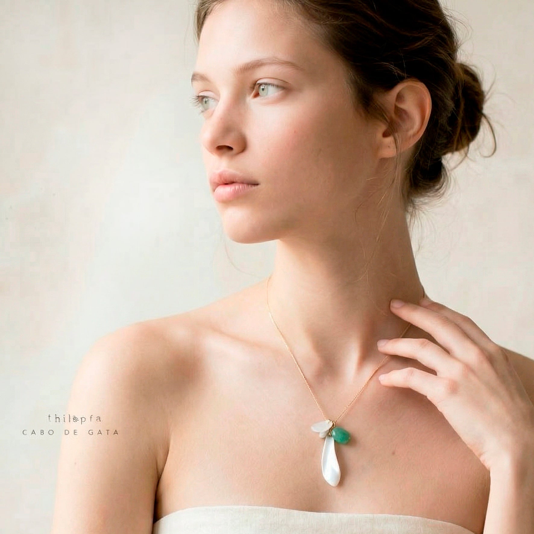 COLLAR PALOMA aventurina