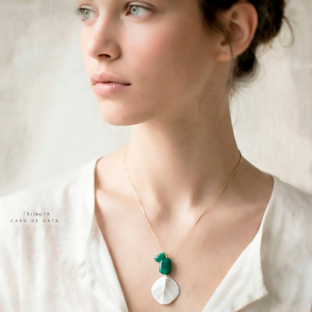 COLLAR PAULA aventurina