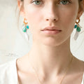 PENDIENTES PALOMA aventurina