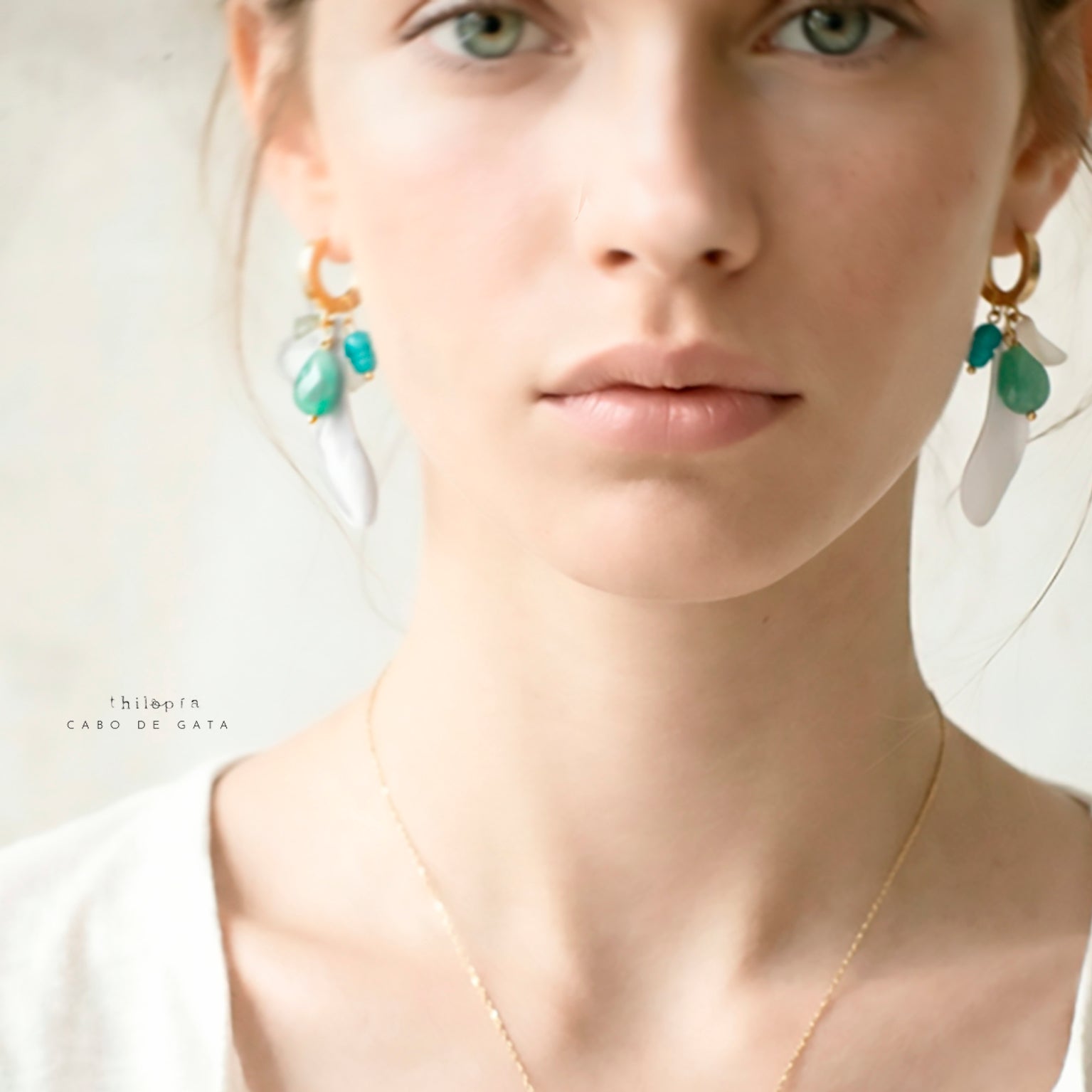 PENDIENTES PALOMA aventurina