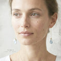 PENDIENTES ANA azul