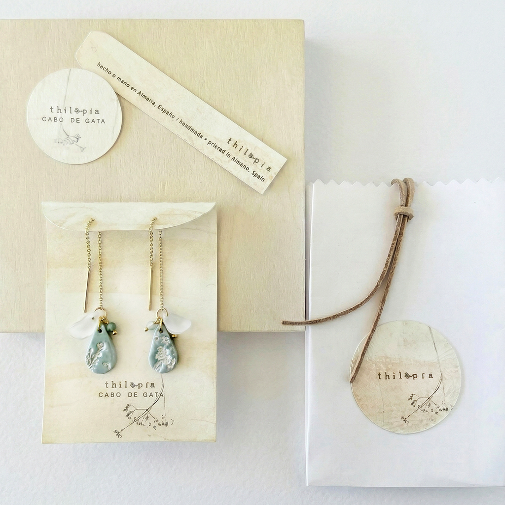PENDIENTES ANA azul