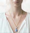 COLLAR LEAH azul