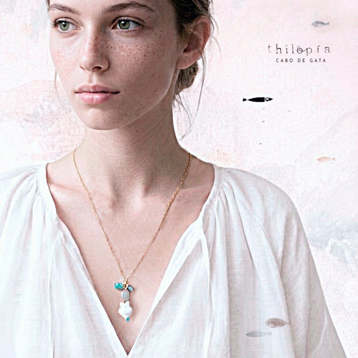 COLLAR LEAH blanco