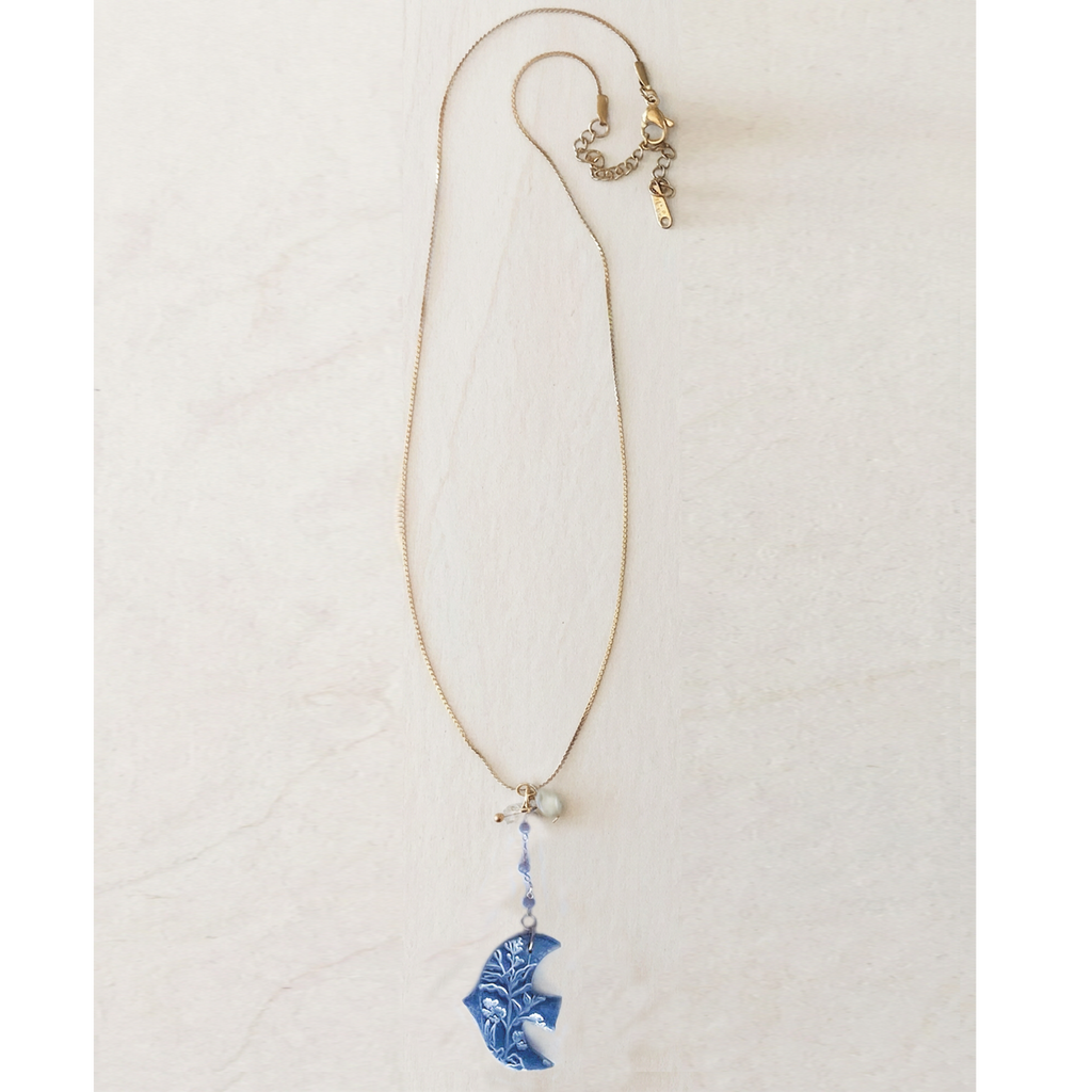 COLLAR DORA marino