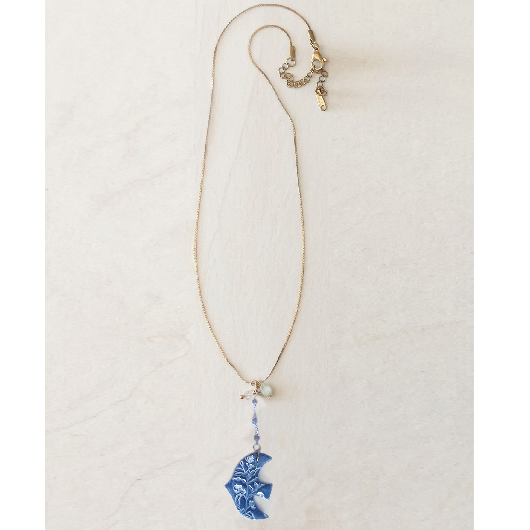 COLLAR DORA marino