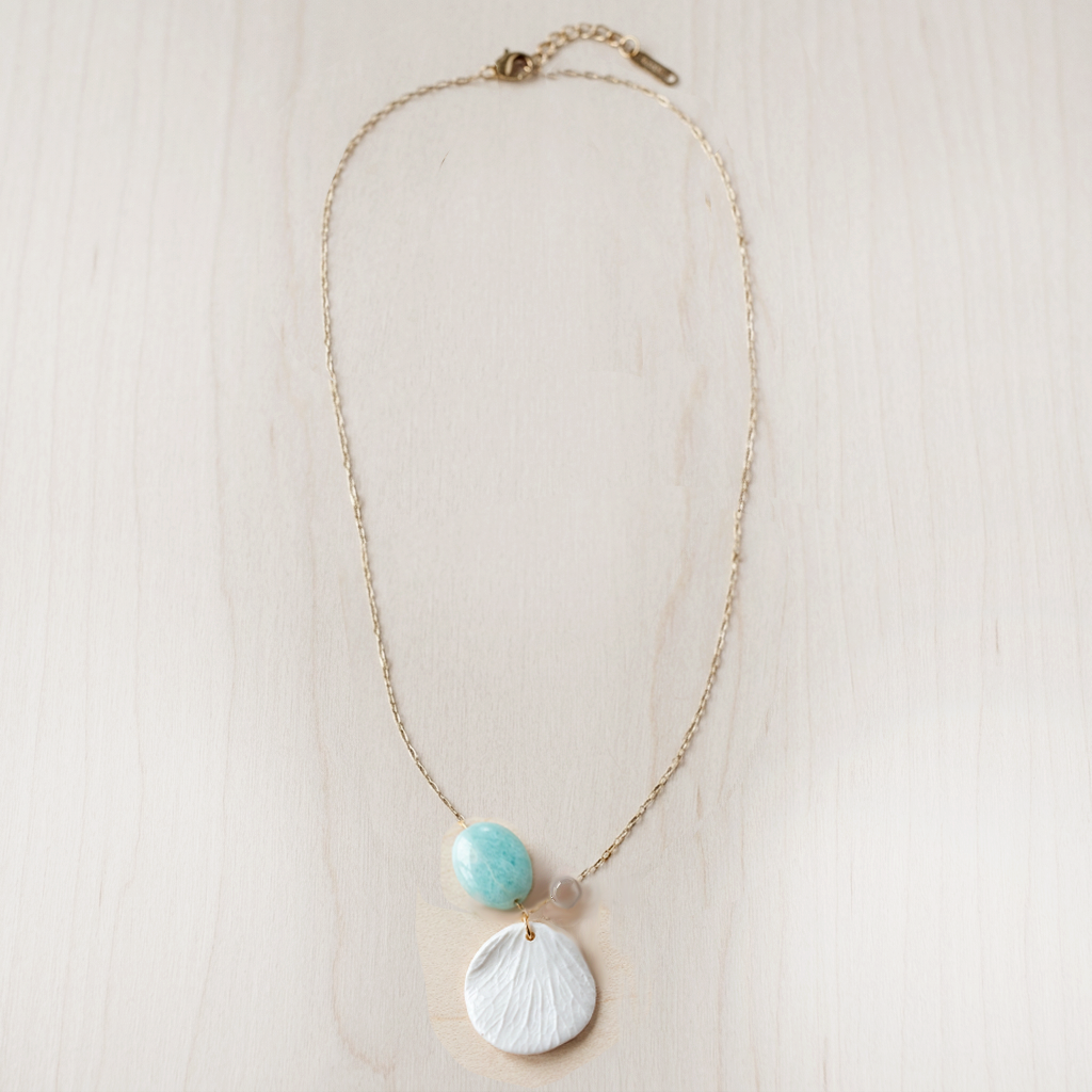 COLLAR ELISA amazonita