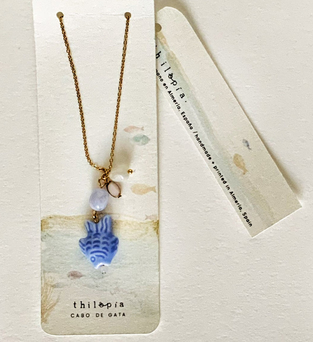 COLLAR LEAH azul