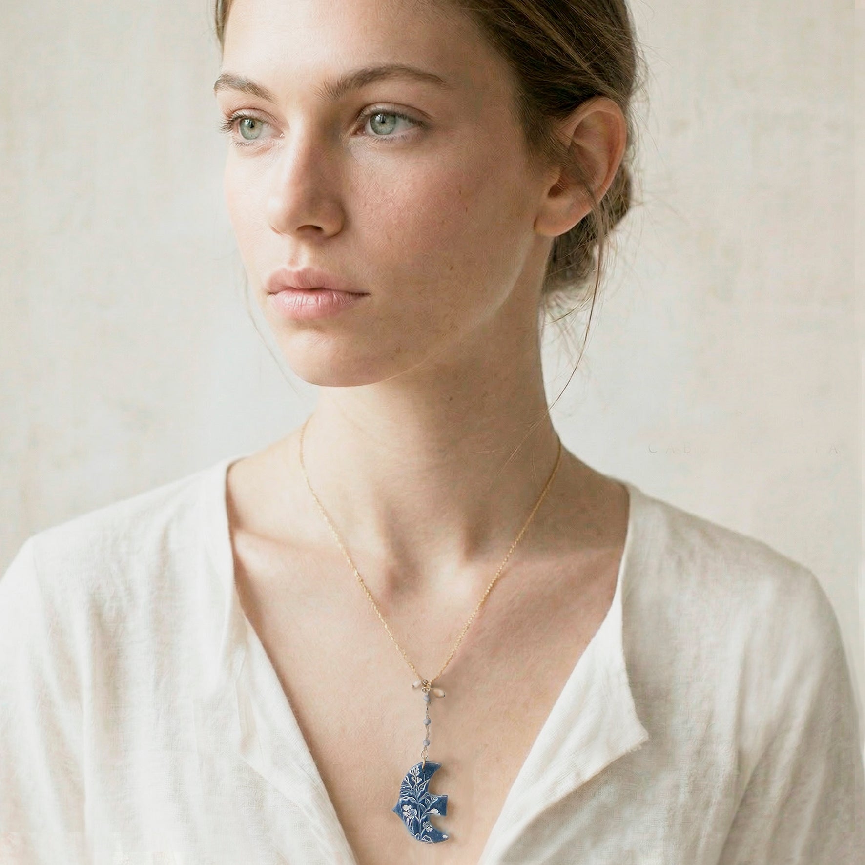 COLLAR DORA marino