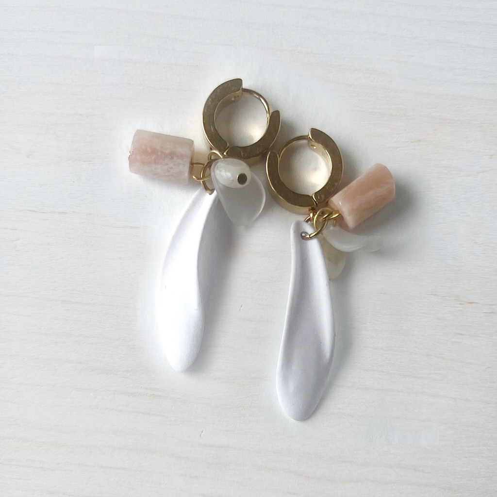 PENDIENTES PALOMA morganita