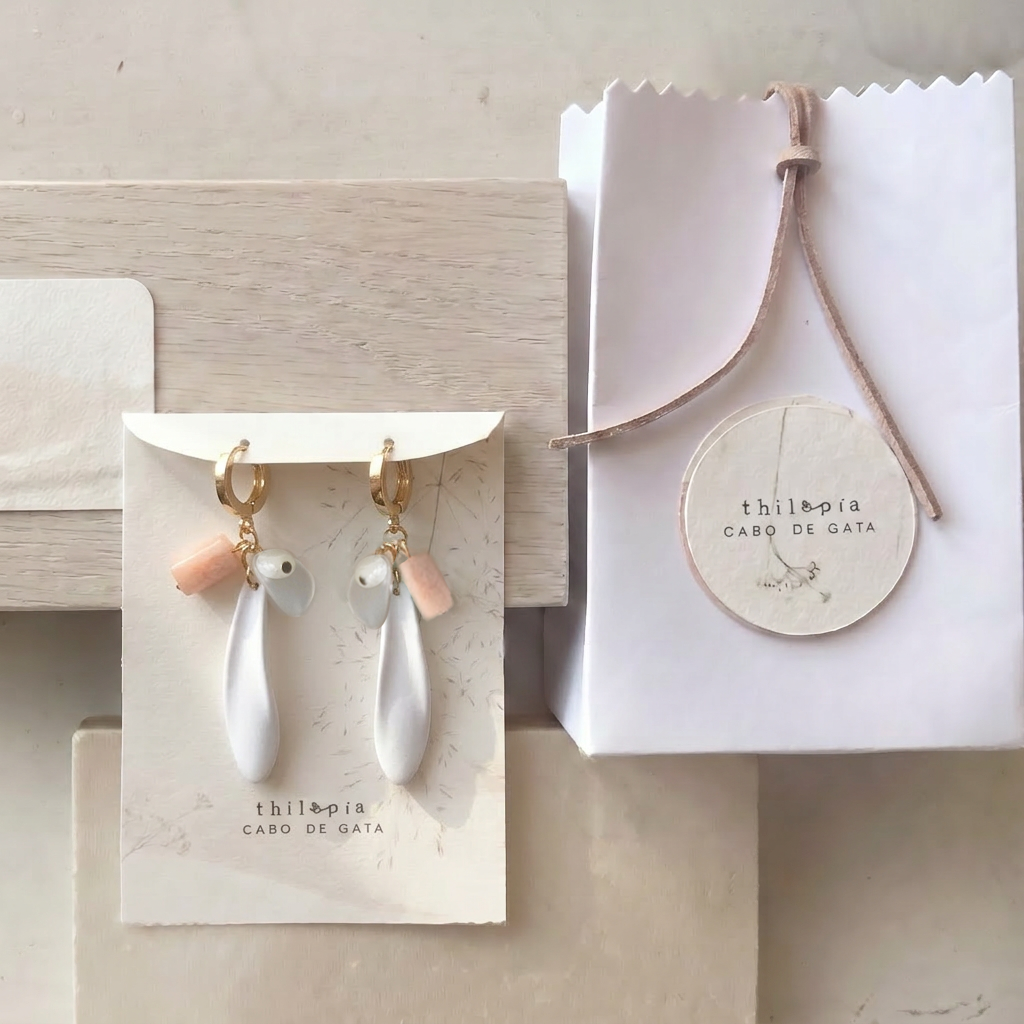 PENDIENTES PALOMA morganita