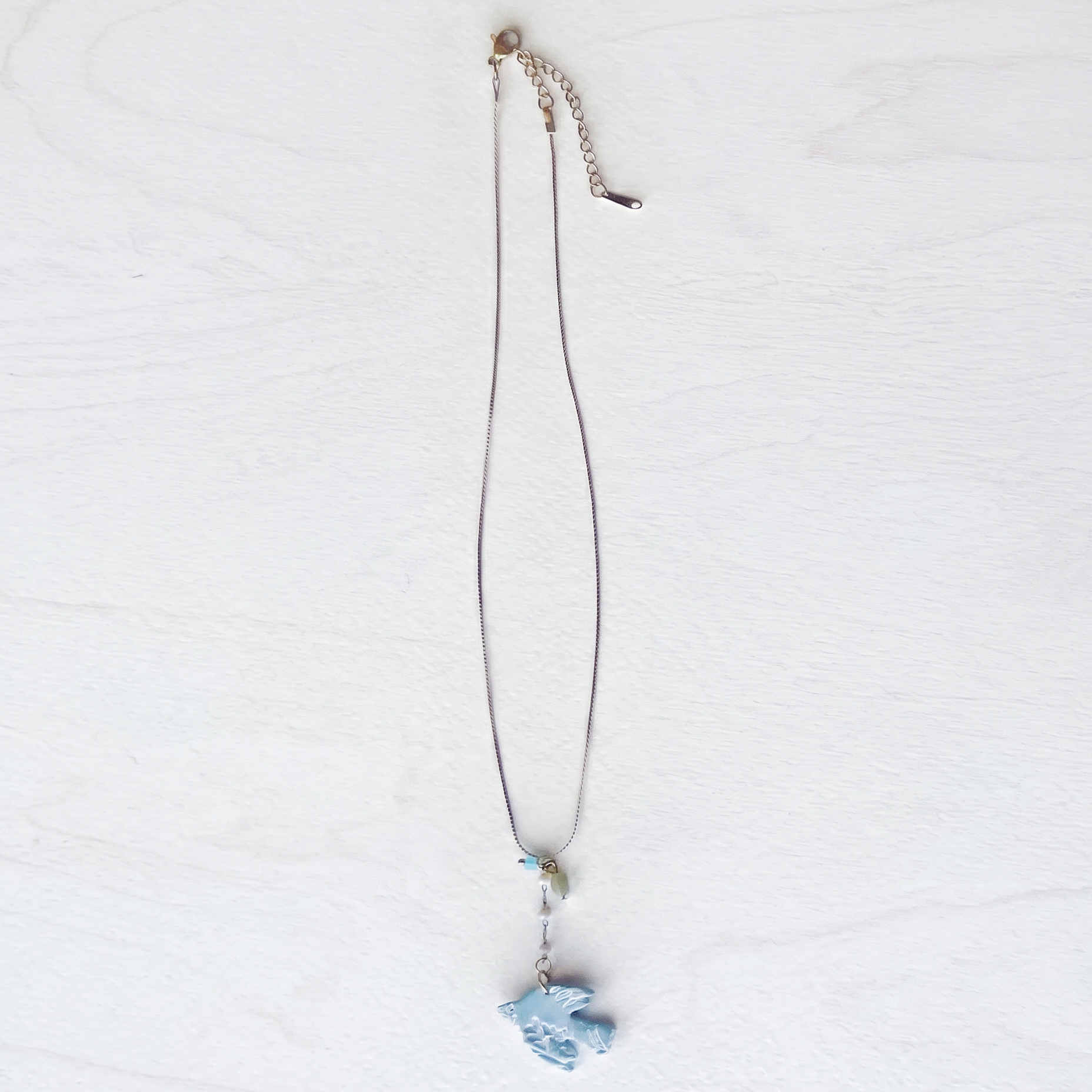 COLLAR PÍA azul