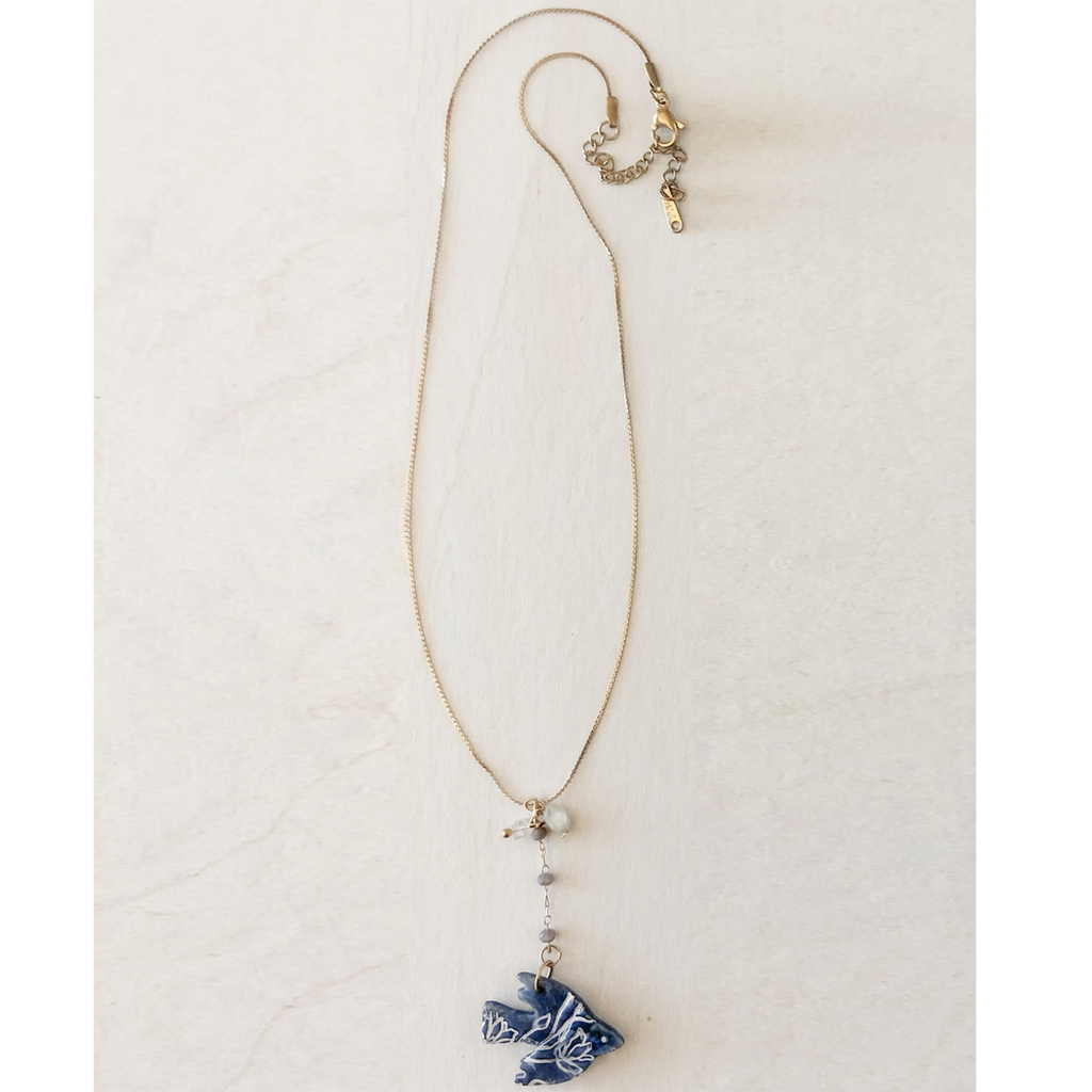 COLLAR PÍA marino