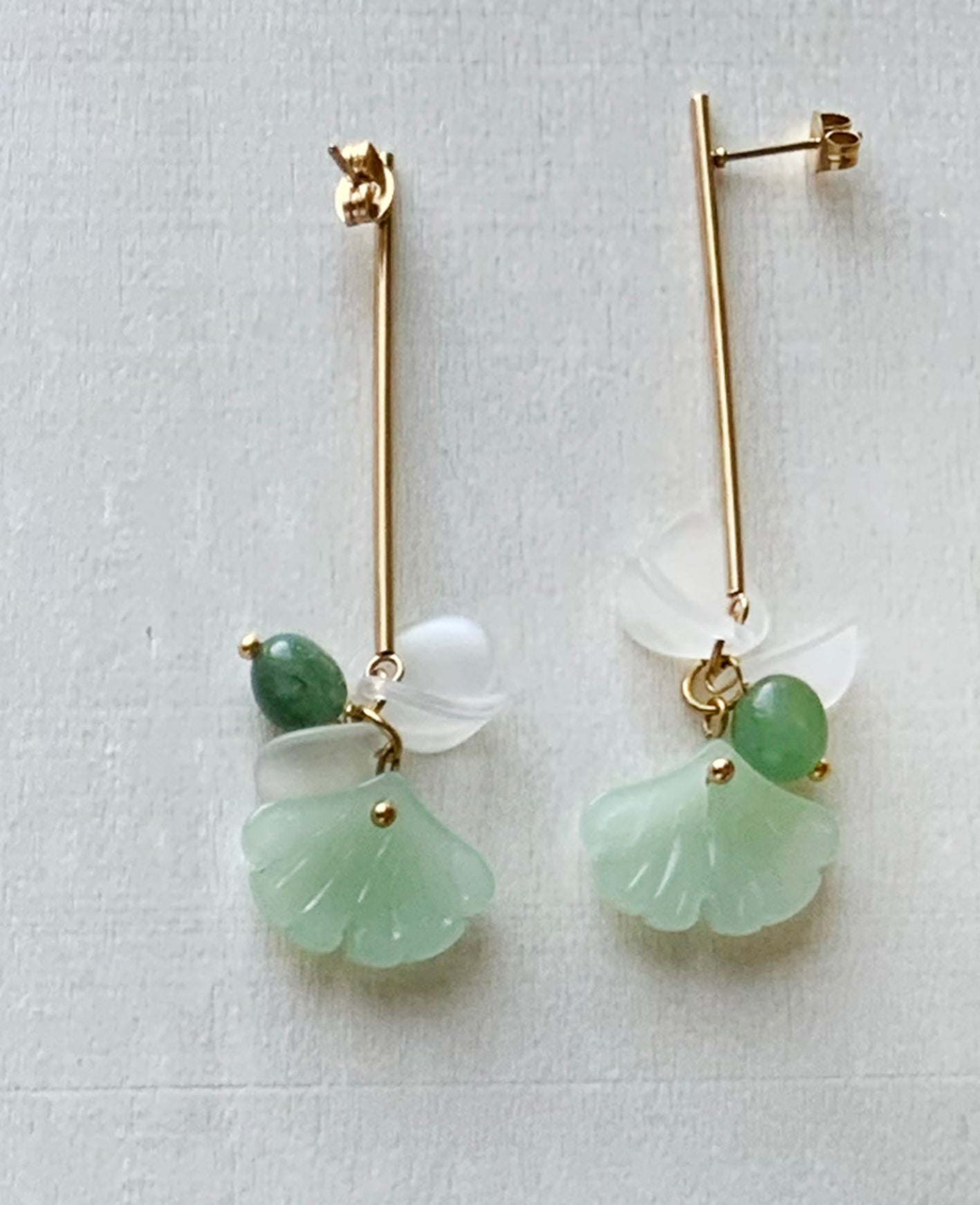 PENDIENTES JIN JADE
